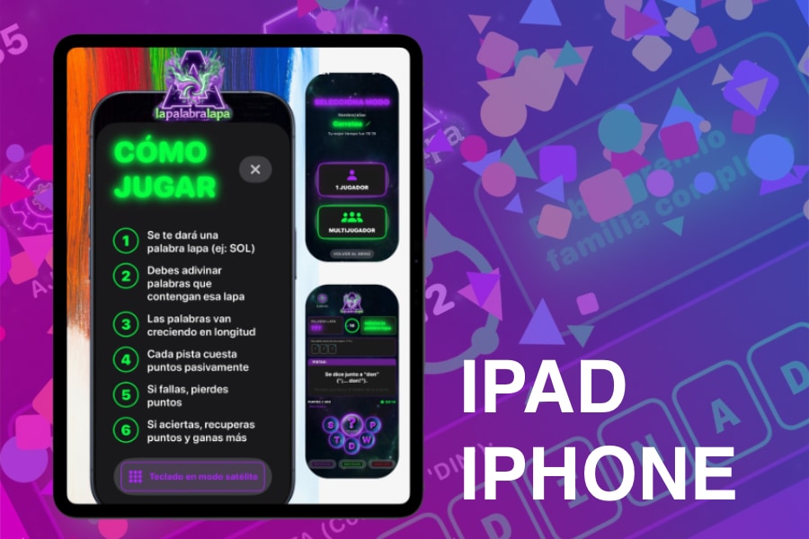LAPALABRALAPA en iPad